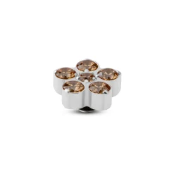 Clearance Melano Jewelry Melano Twisted Frozen Star CZ Steentje