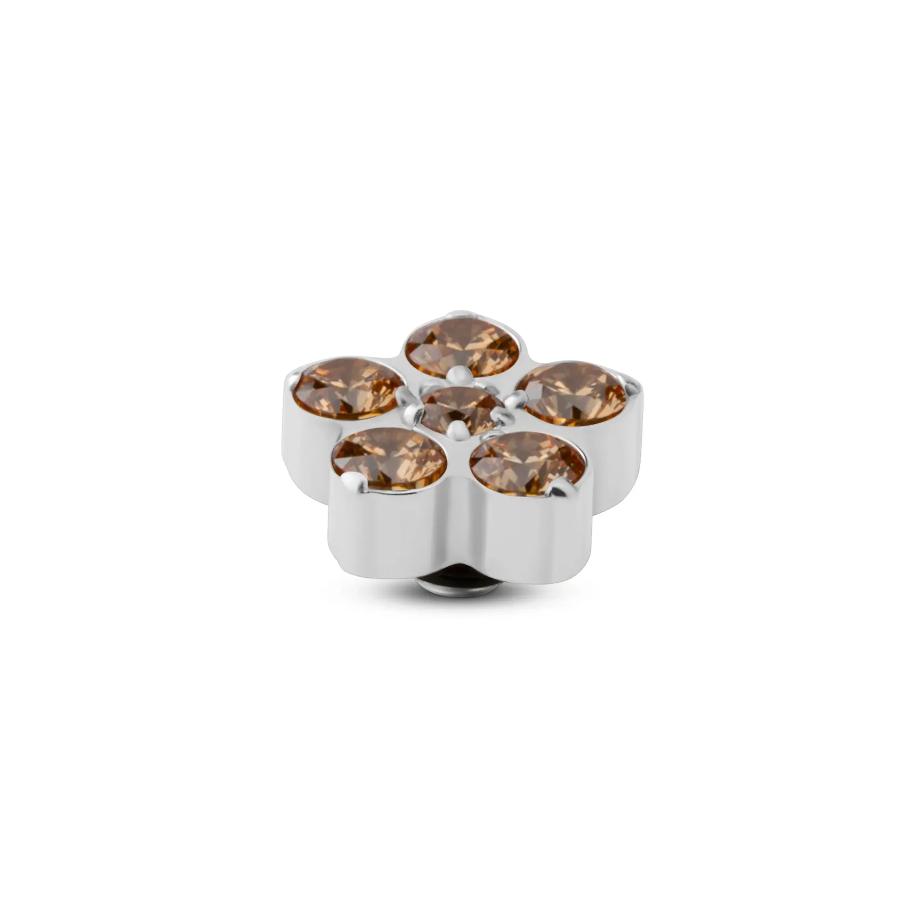 Clearance Melano Jewelry Melano Twisted Frozen Star CZ Steentje