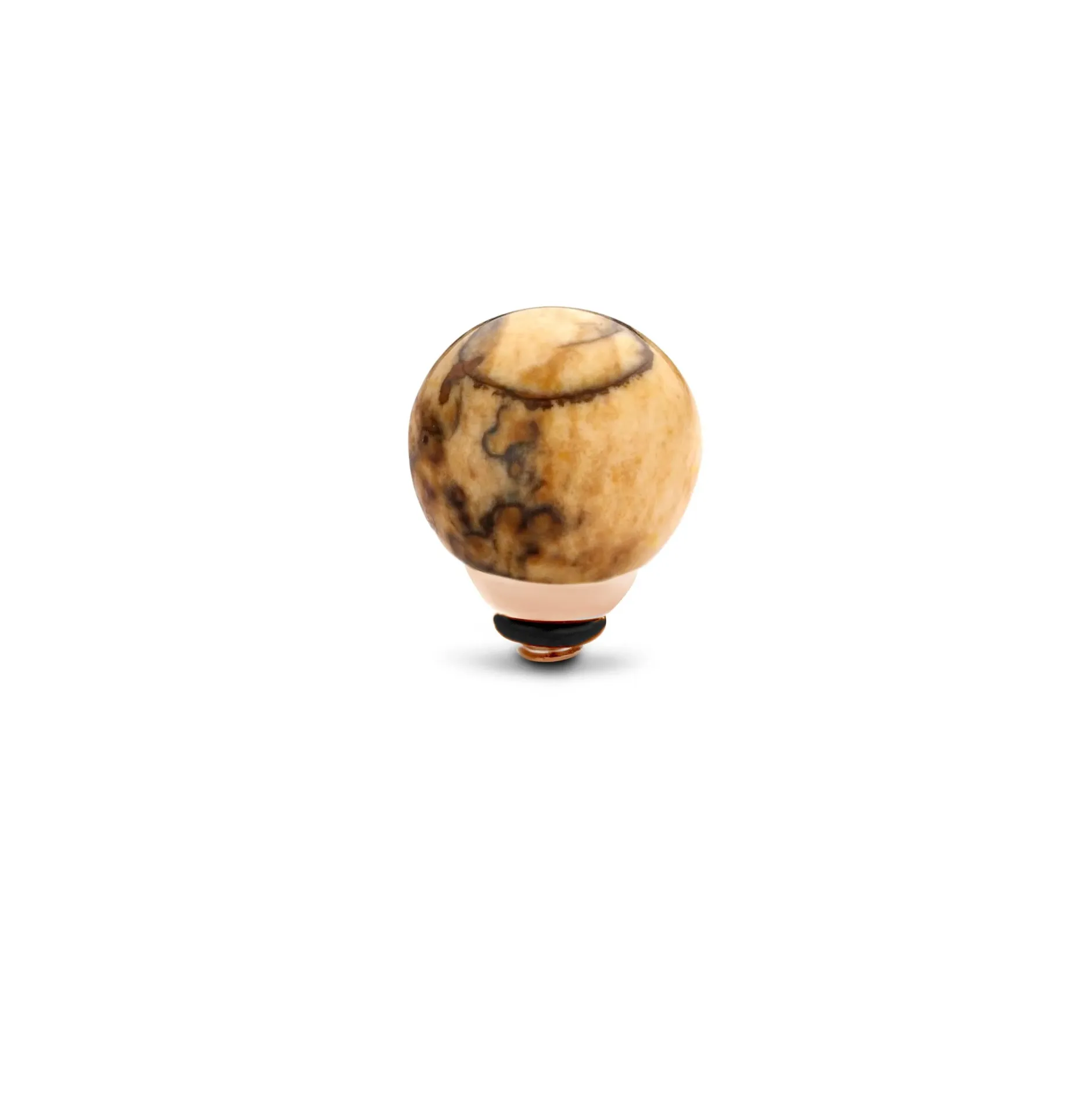 Online Melano Jewelry Melano Twisted Gemstone Ball Steentje
