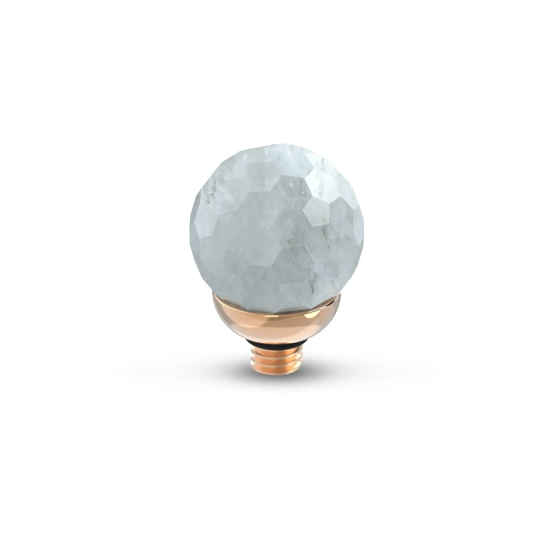 Clearance Melano Jewelry Melano Twisted Gemstone Facet Ball Steentje