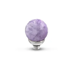 Clearance Melano Jewelry Melano Twisted Gemstone Facet Ball Steentje