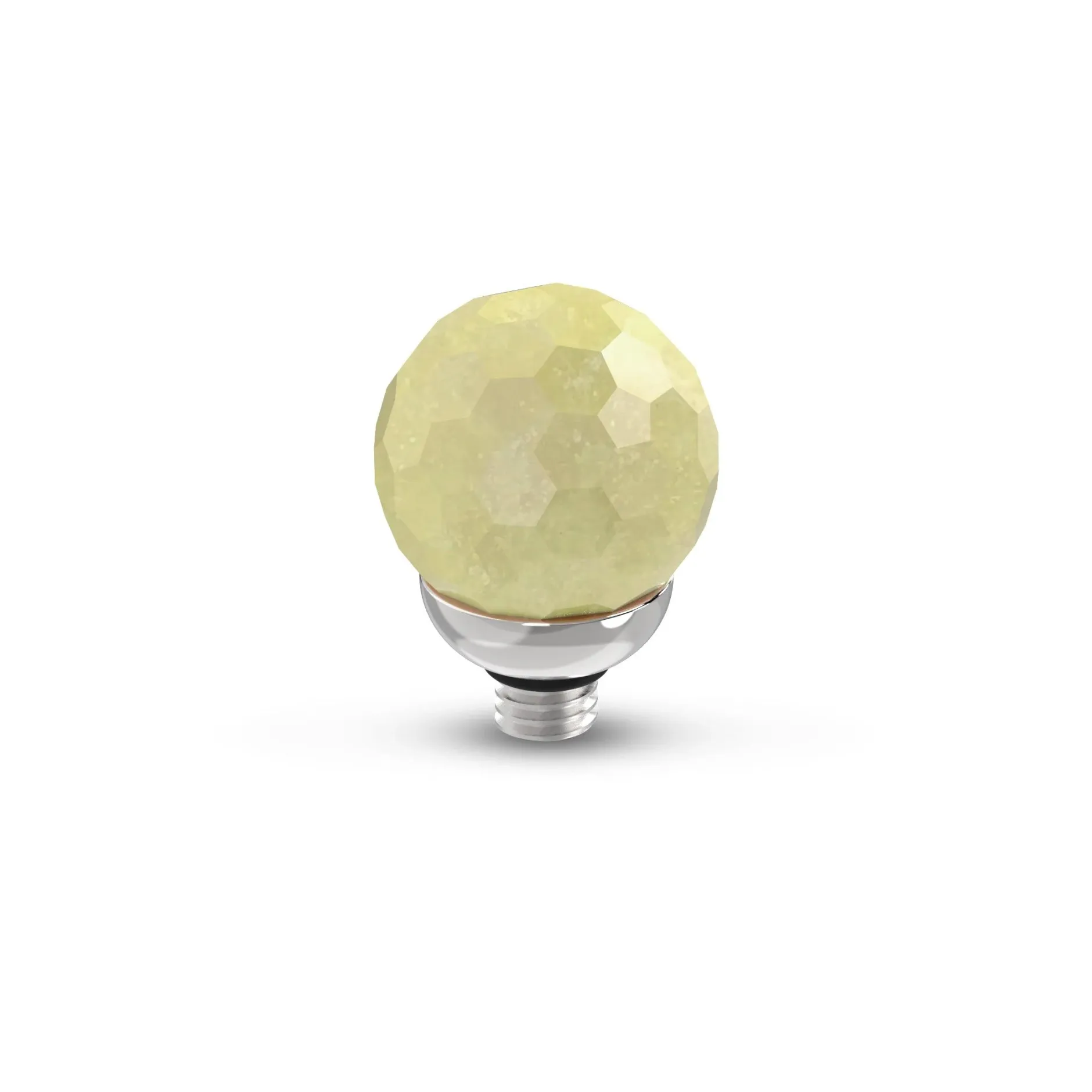 Clearance Melano Jewelry Melano Twisted Gemstone Facet Ball Steentje