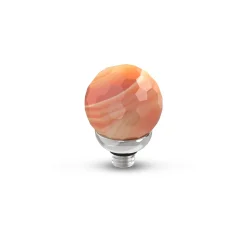 Clearance Melano Jewelry Melano Twisted Gemstone Facet Ball Steentje