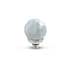 Clearance Melano Jewelry Melano Twisted Gemstone Facet Ball Steentje