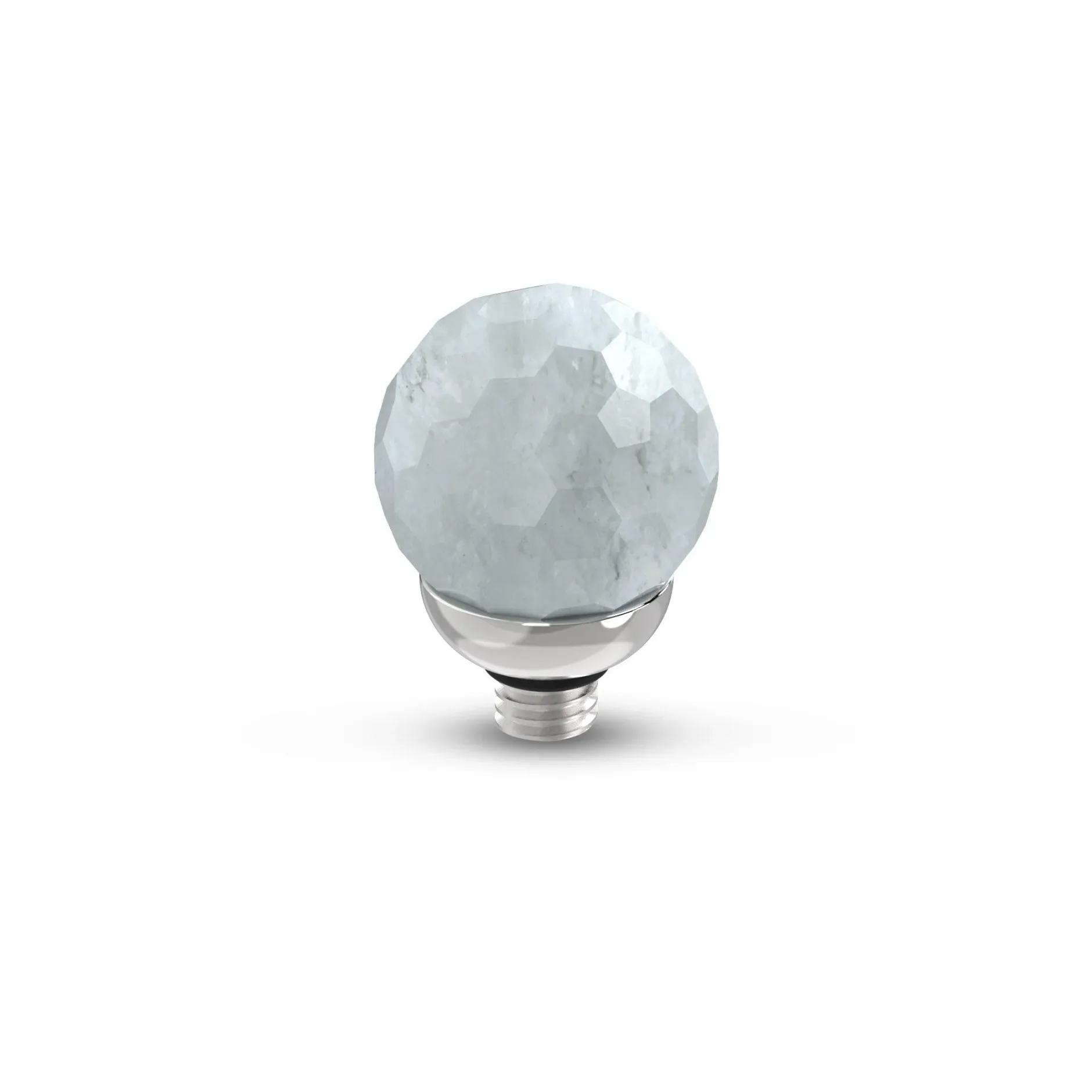 Clearance Melano Jewelry Melano Twisted Gemstone Facet Ball Steentje
