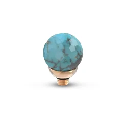 Clearance Melano Jewelry Melano Twisted Gemstone Facet Ball Steentje