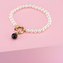 Sale Melano Jewelry Melano Twisted Girl With The Pearl Armband Set