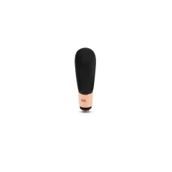 Outlet Melano Jewelry Melano Twisted Glass Drop Steentje Black