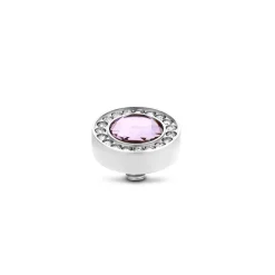 Online Melano Jewelry Melano Twisted Halo CZ Steentje