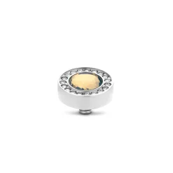 Online Melano Jewelry Melano Twisted Halo CZ Steentje
