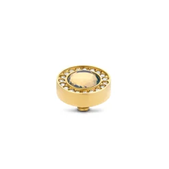 Online Melano Jewelry Melano Twisted Halo CZ Steentje