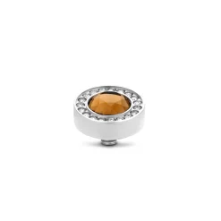 Online Melano Jewelry Melano Twisted Halo CZ Steentje