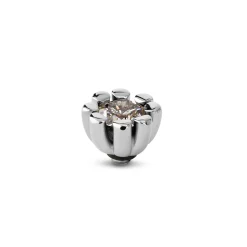 Hot Melano Jewelry Melano Twisted Huggie Steentje
