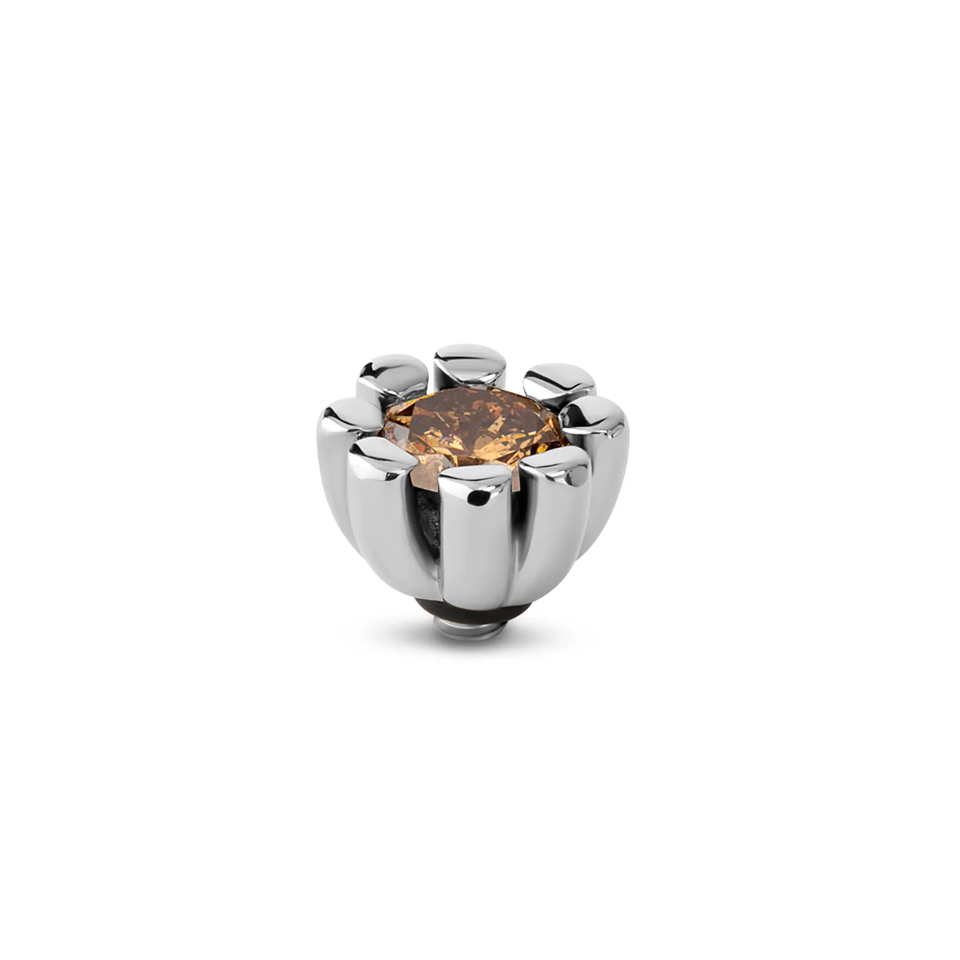 Hot Melano Jewelry Melano Twisted Huggie Steentje