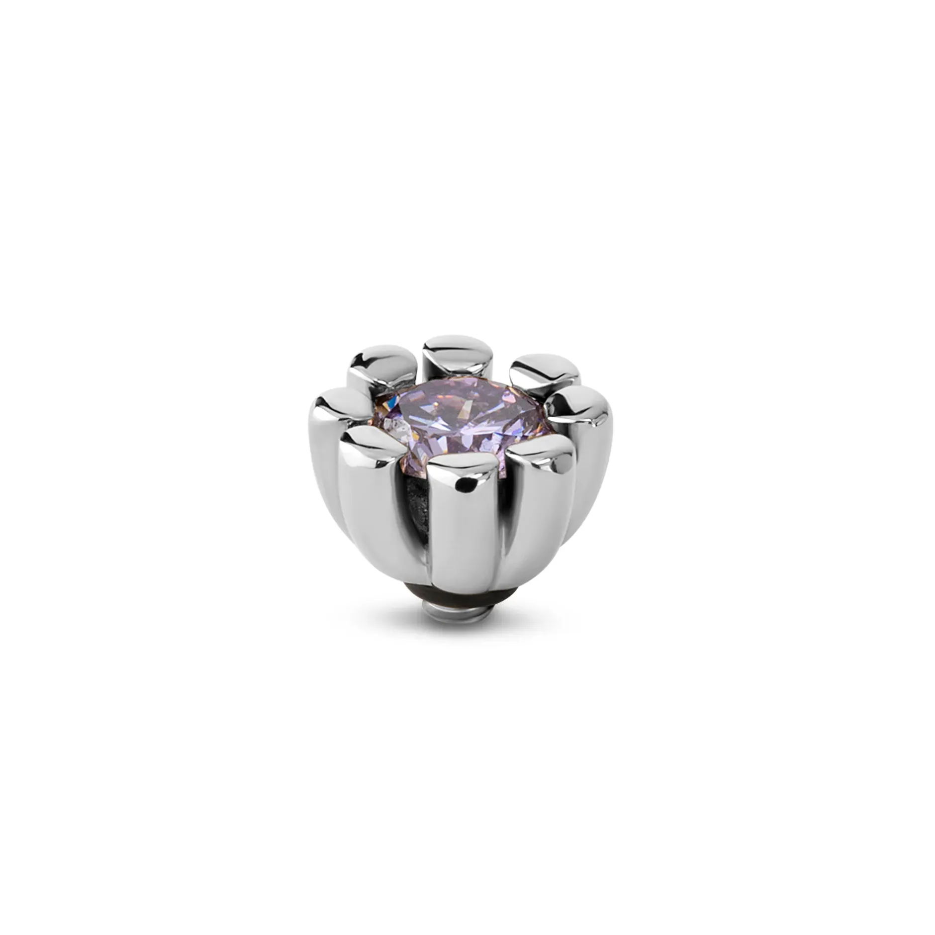 Hot Melano Jewelry Melano Twisted Huggie Steentje