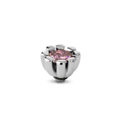 Hot Melano Jewelry Melano Twisted Huggie Steentje
