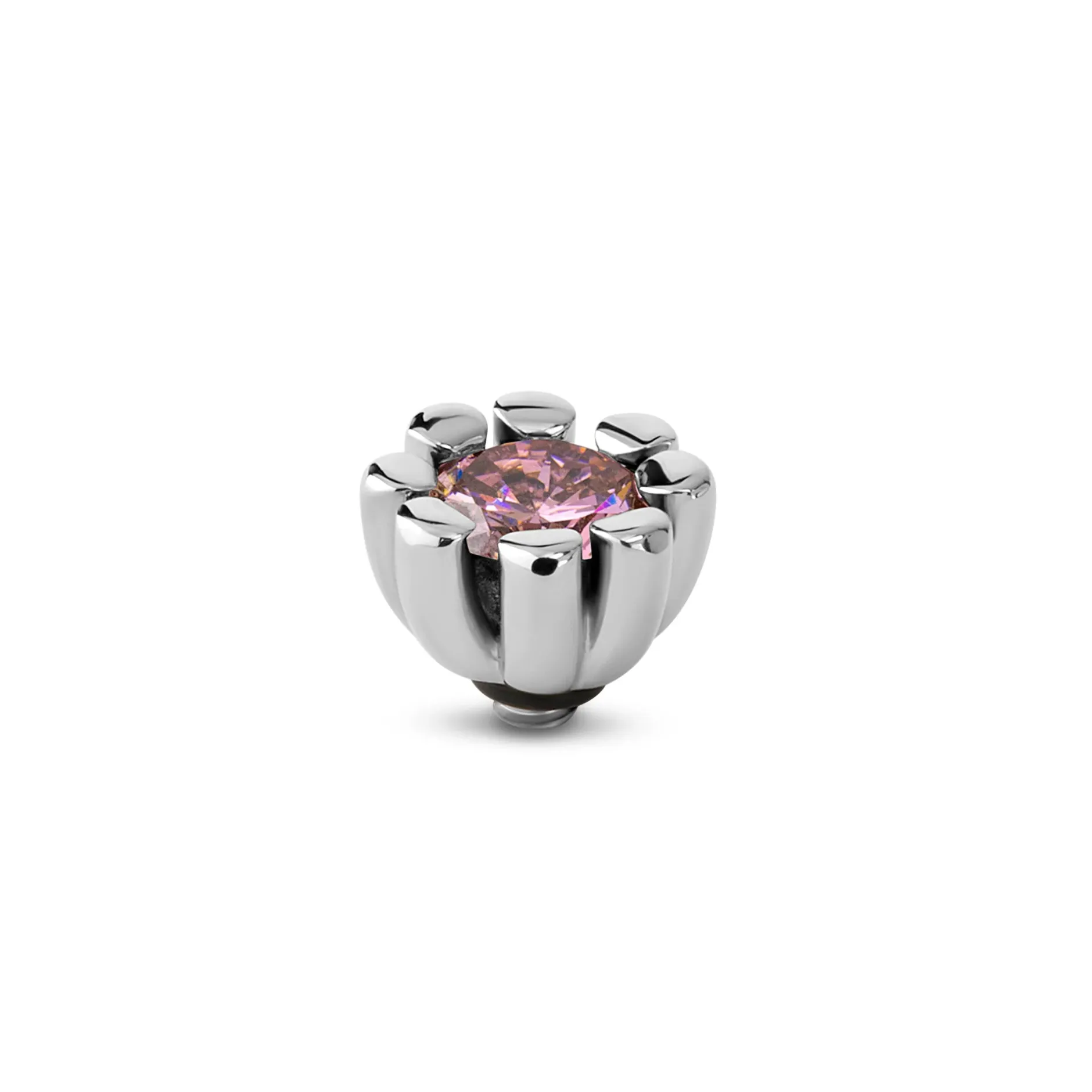 Hot Melano Jewelry Melano Twisted Huggie Steentje
