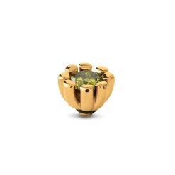 Hot Melano Jewelry Melano Twisted Huggie Steentje