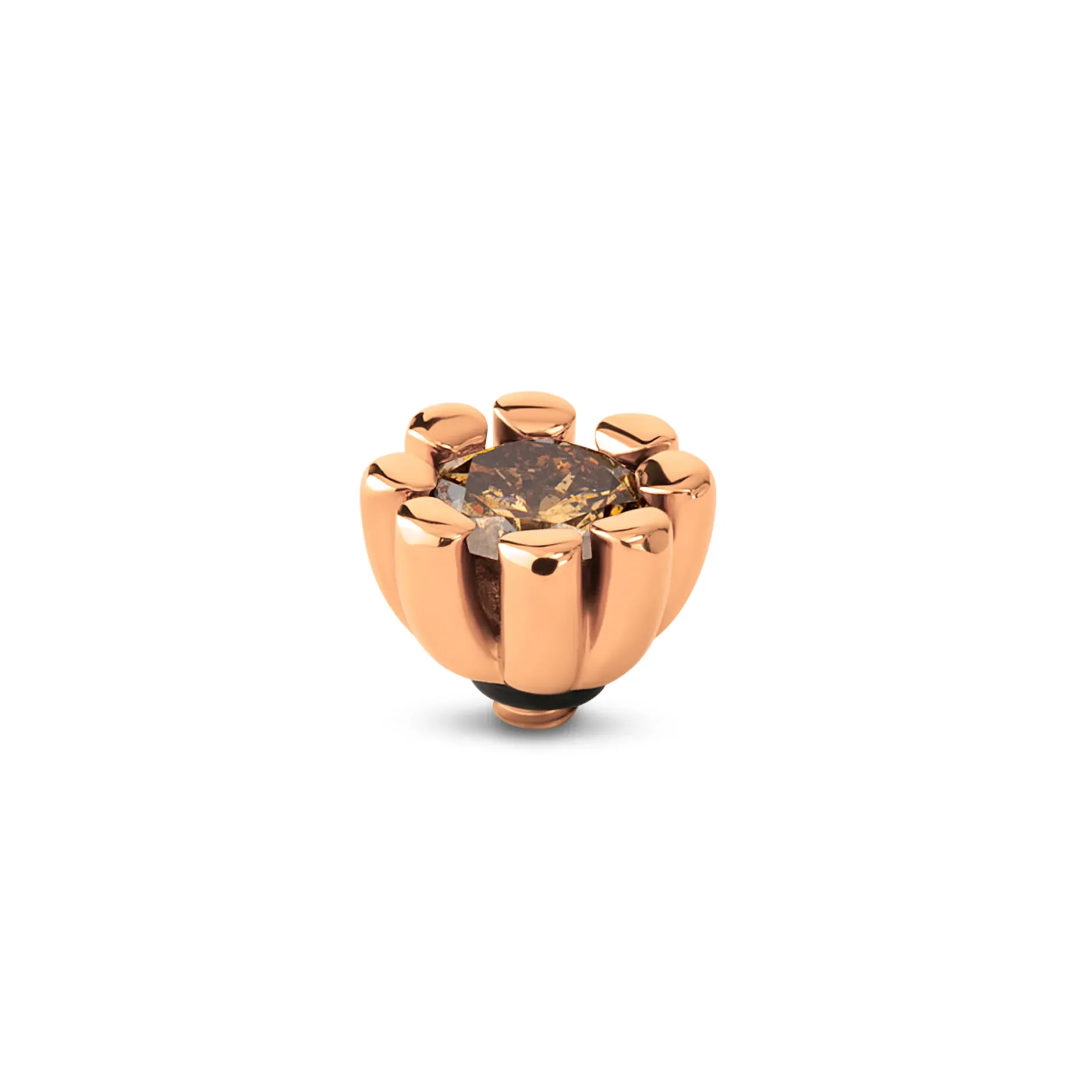 Hot Melano Jewelry Melano Twisted Huggie Steentje
