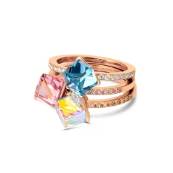 Clearance Melano Jewelry Melano Twisted Ice Ice Baby Ringen Set