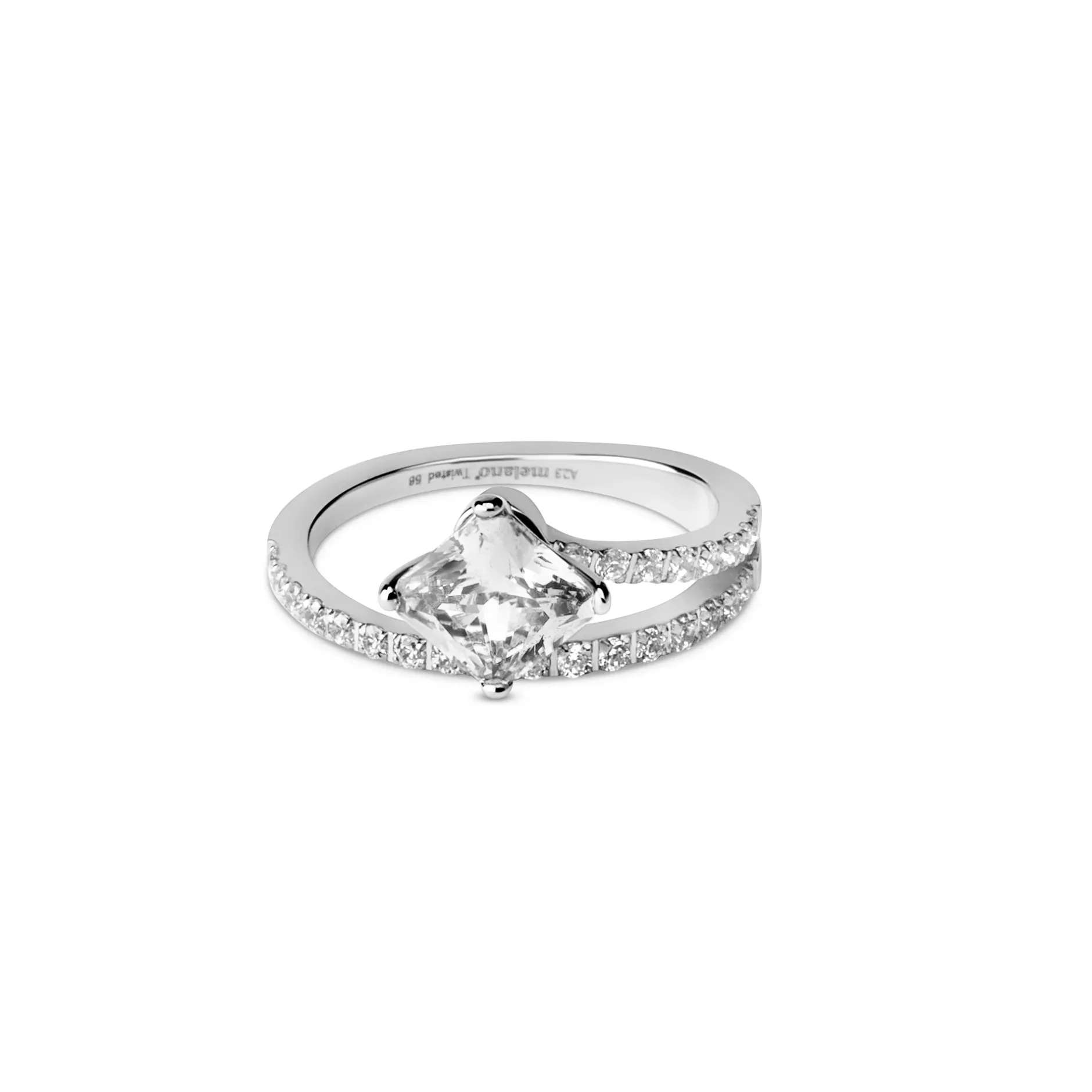Clearance Melano Jewelry Melano Twisted Ice Queen Ring Set