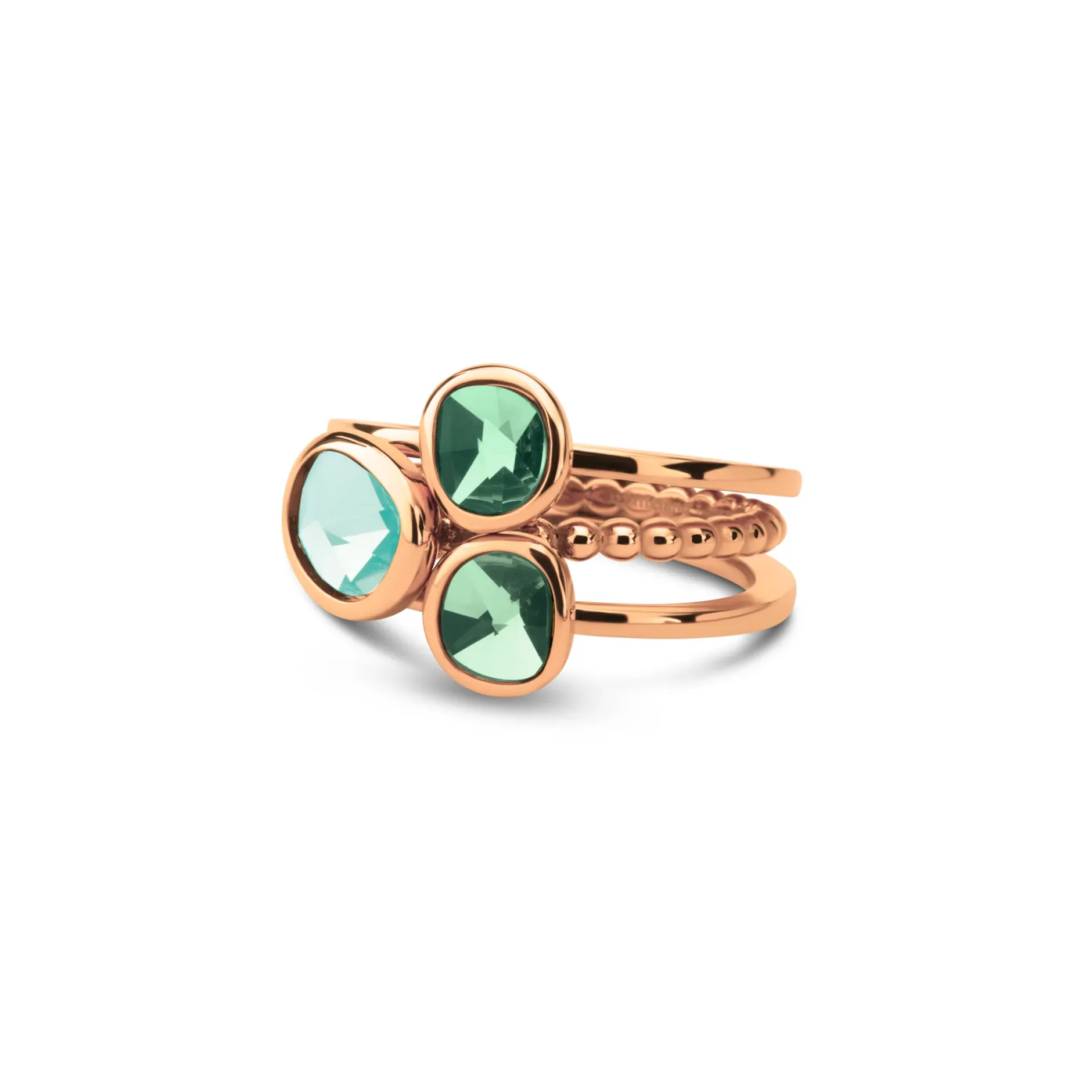 Fashion Melano Jewelry Melano Twisted Margarita O'Clock Ringen Set