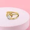 Best Melano Jewelry Melano Twisted Pearl Sprinkle Ring Set |