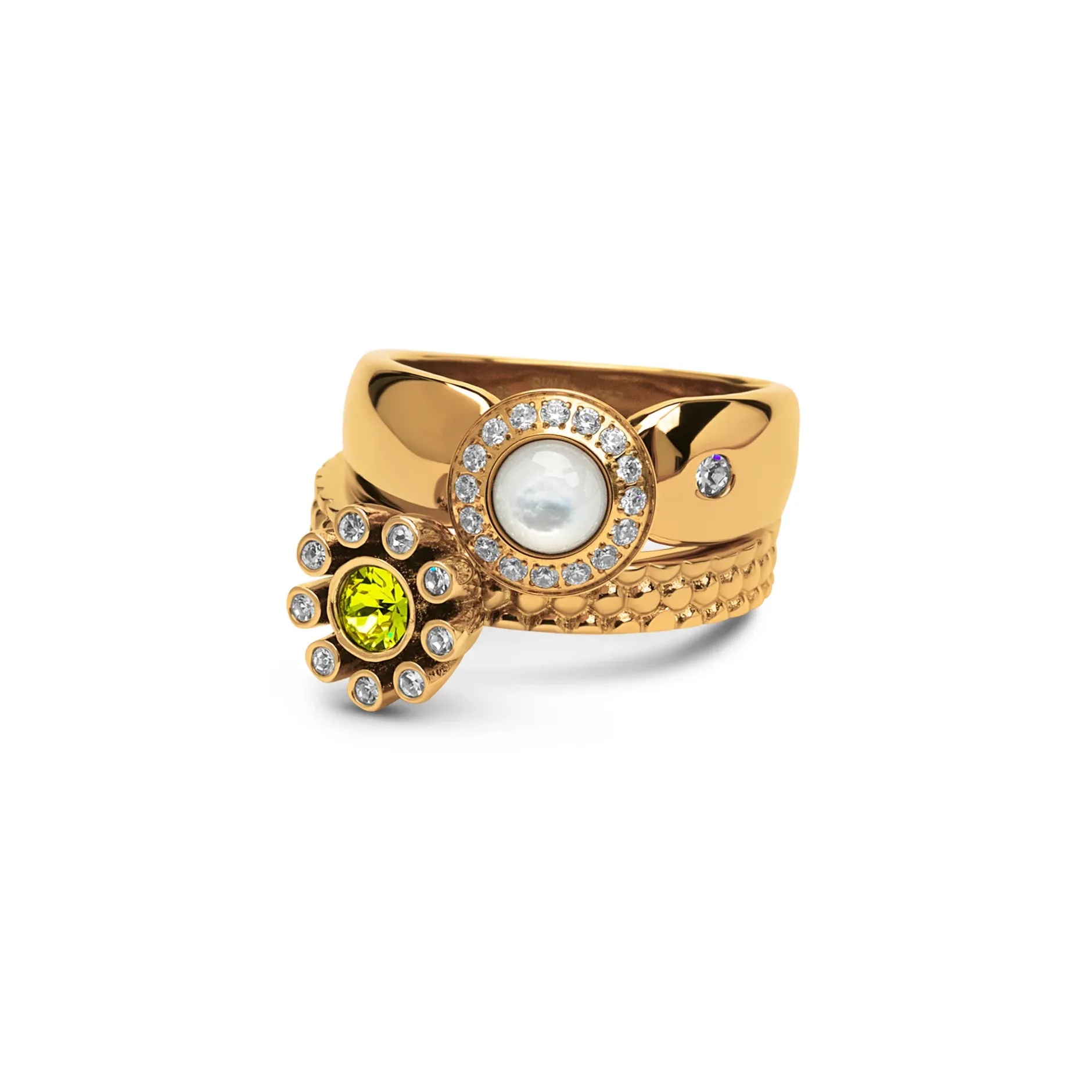 Best Melano Jewelry Melano Twisted Petal Steentje