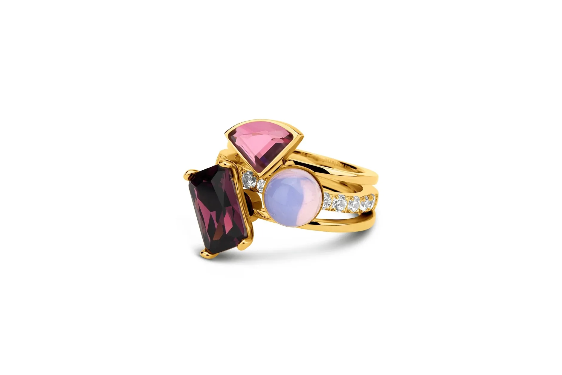 Clearance Melano Jewelry Melano Twisted Piece Of Cake Ringen Set |