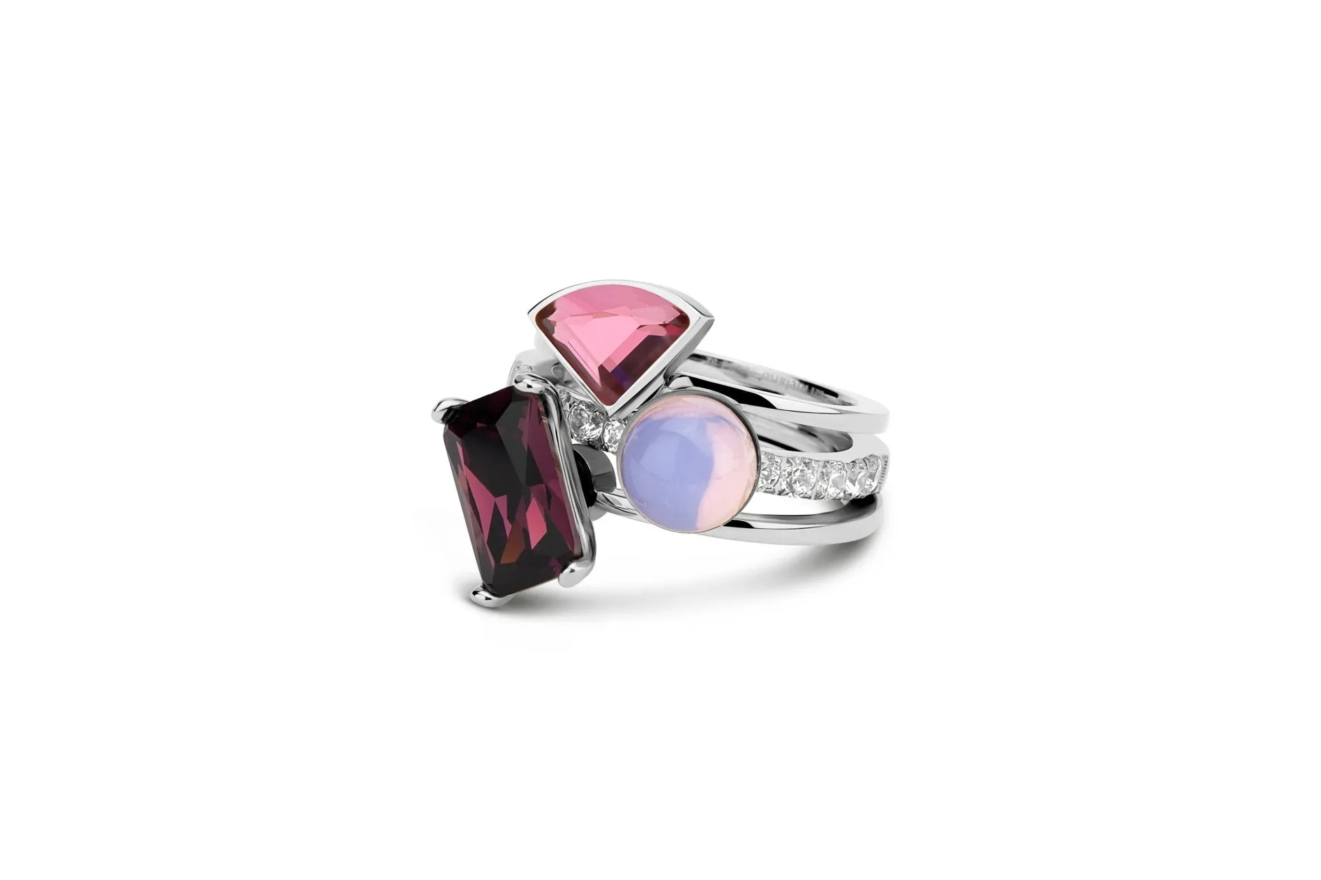 Clearance Melano Jewelry Melano Twisted Piece Of Cake Ringen Set |