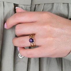 Online Melano Jewelry Melano Twisted Raindrop Steentje
