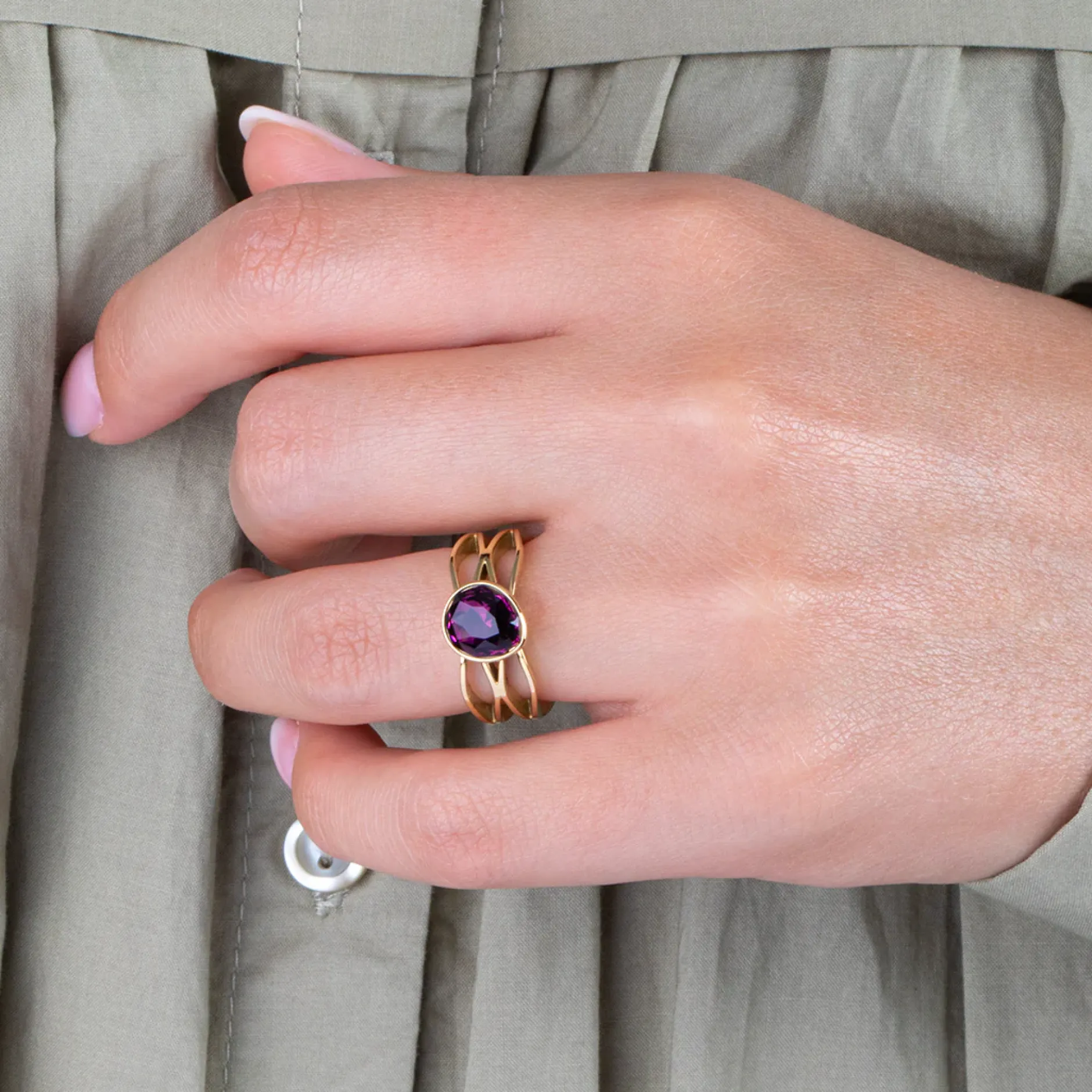 Online Melano Jewelry Melano Twisted Raindrop Steentje