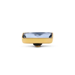 Outlet Melano Jewelry Melano Twisted Rectangle Steentje
