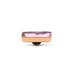 Outlet Melano Jewelry Melano Twisted Rectangle Steentje