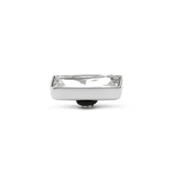 Outlet Melano Jewelry Melano Twisted Rectangle Steentje