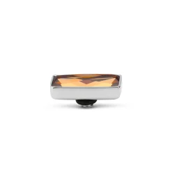 Outlet Melano Jewelry Melano Twisted Rectangle Steentje