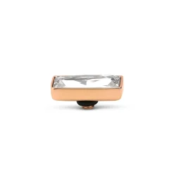 Outlet Melano Jewelry Melano Twisted Rectangle Steentje
