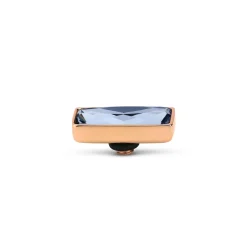 Outlet Melano Jewelry Melano Twisted Rectangle Steentje