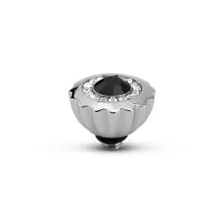 Hot Melano Jewelry Melano Twisted Ribbed CZ Steentje |