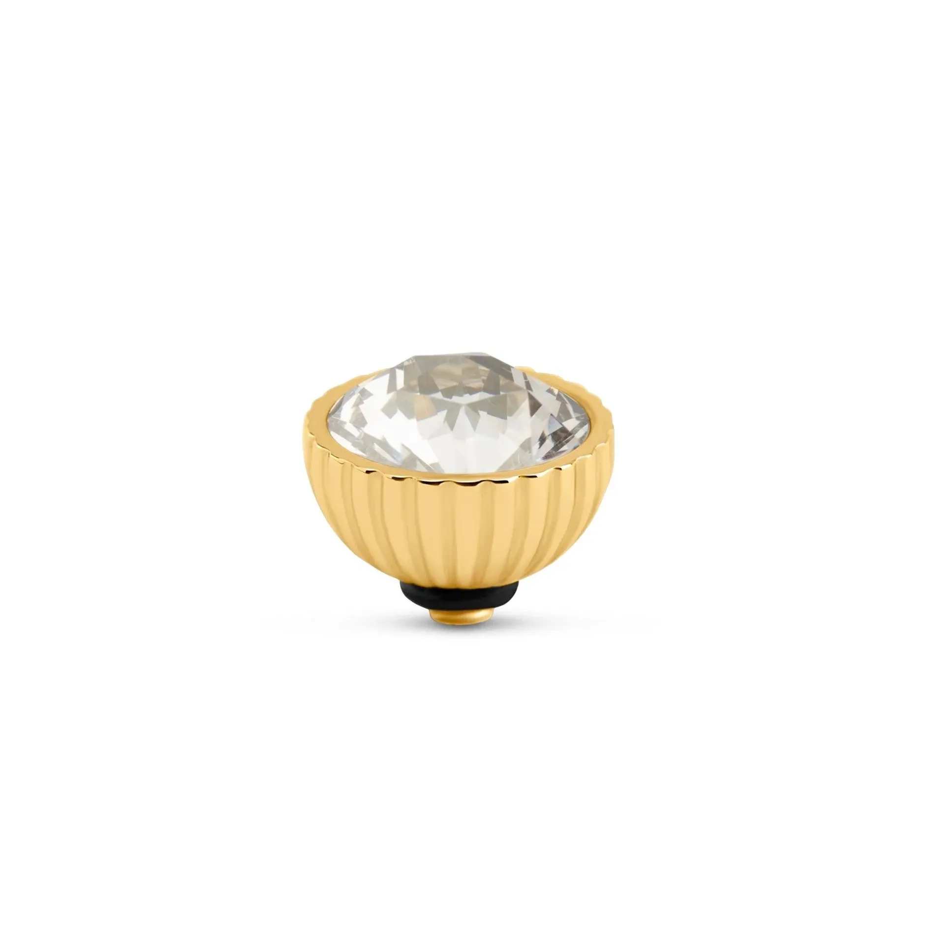 Online Melano Jewelry Melano Twisted Ridged Steentje |