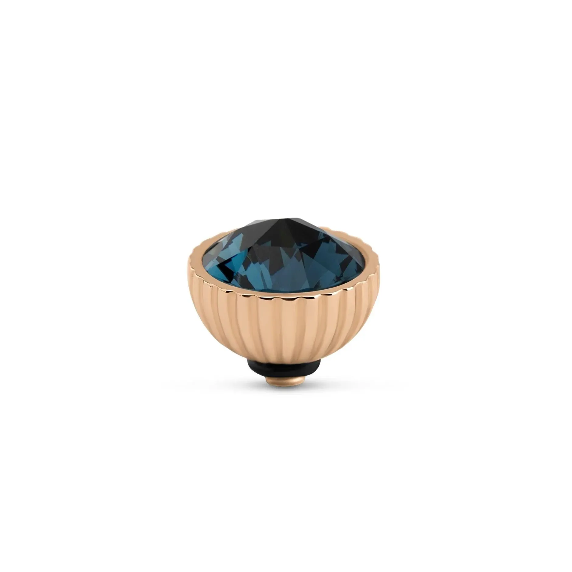 Online Melano Jewelry Melano Twisted Ridged Steentje |