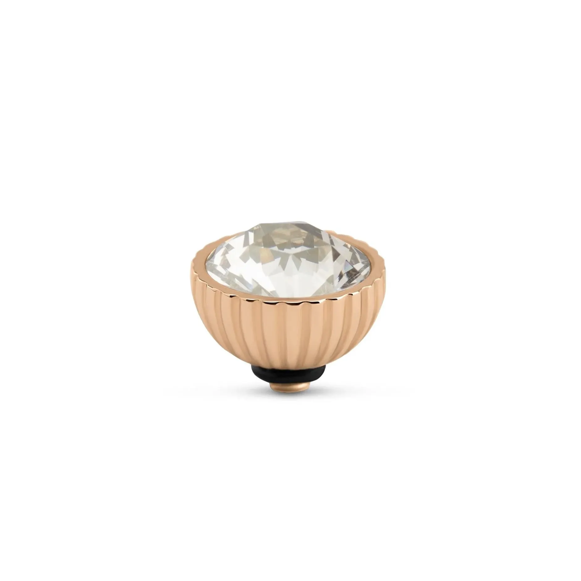Online Melano Jewelry Melano Twisted Ridged Steentje |