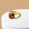 Online Melano Jewelry Melano Twisted Smoky Wood Ring Set