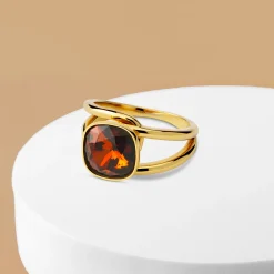 Online Melano Jewelry Melano Twisted Smoky Wood Ring Set