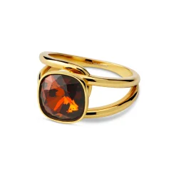 Online Melano Jewelry Melano Twisted Smoky Wood Ring Set