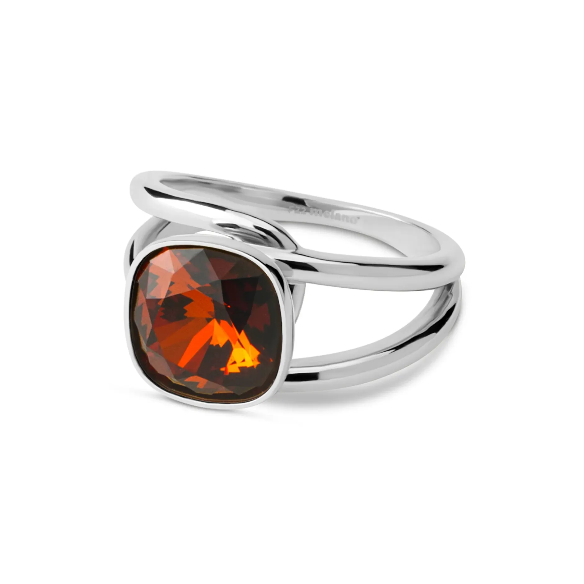 Online Melano Jewelry Melano Twisted Smoky Wood Ring Set