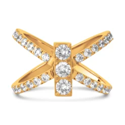 Clearance Melano Jewelry Melano Twisted Sparkling Daisy Ring Set