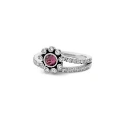 Outlet Melano Jewelry Melano Twisted Sunny Flower Ring Set