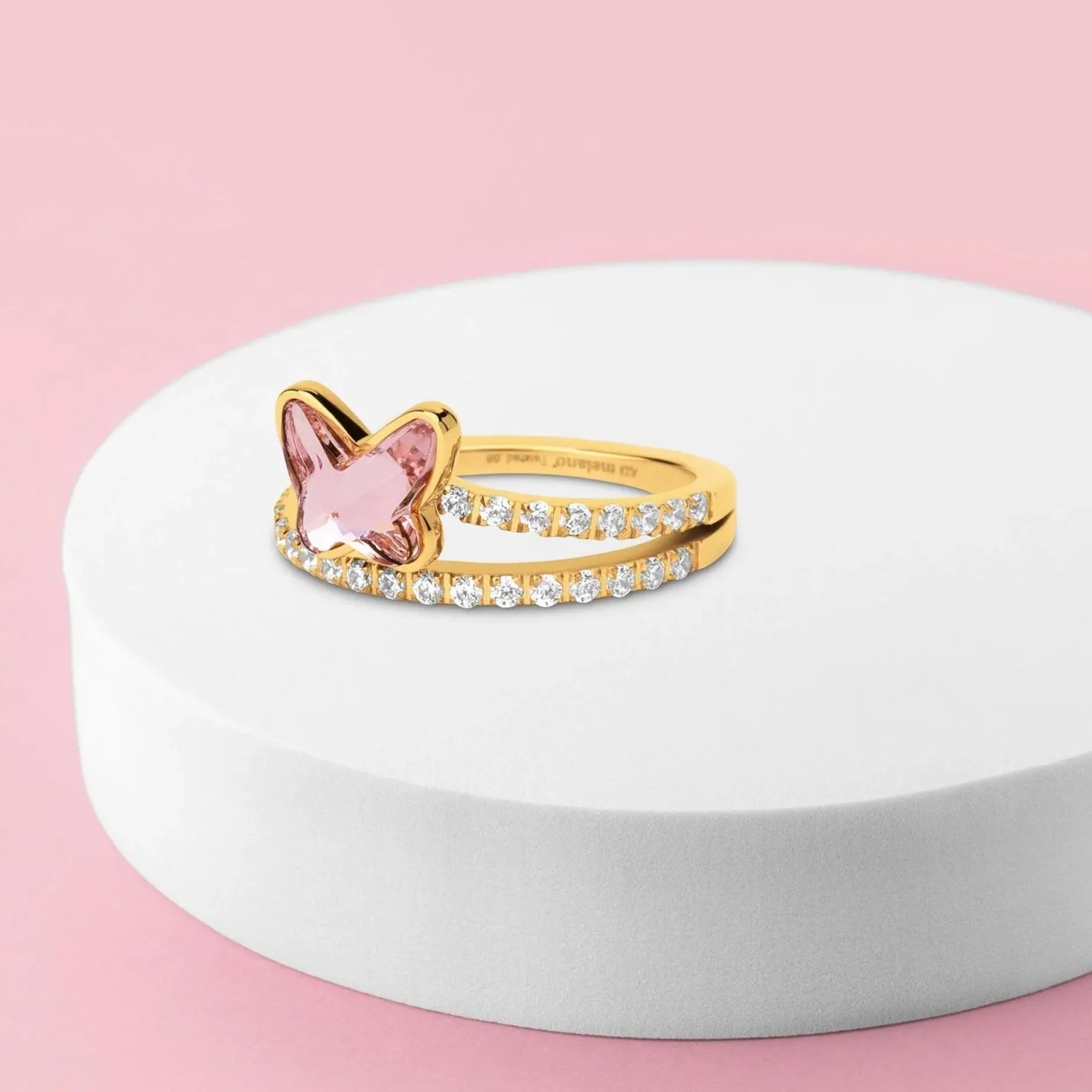 Discount Melano Jewelry Melano Twisted Time To Be A Butterfly Ring Set
