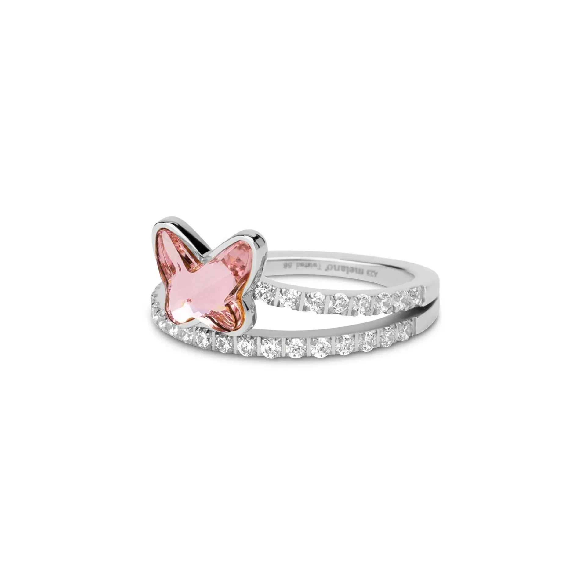 Discount Melano Jewelry Melano Twisted Time To Be A Butterfly Ring Set